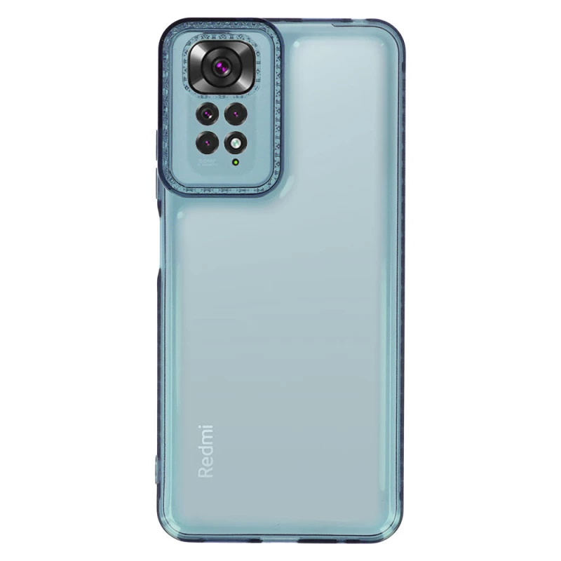

Силіконовий чохол з візерунком на Xiaomi Redmi Note 11 (Global) / Note 11S (Блакитний)