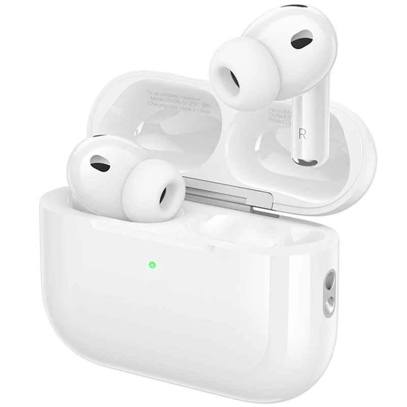 Бездротові TWS навушники Borofone BW99 ANC – White. Фото 5 з 6