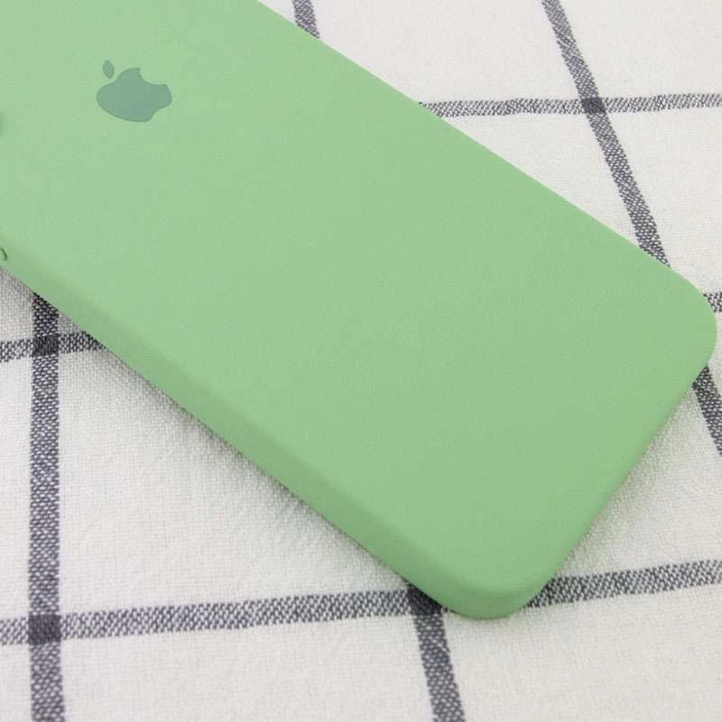 Чохол Silicone Case Square з захистом камери на Apple iPhone XR (6.1") – М'ятний / Mint. Фото 2 з 3