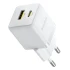 СЗУ Baseus Palm Fast Charger 20W (1USB-A/1C) (P10111608) – Moon White. Фото 3 из 3