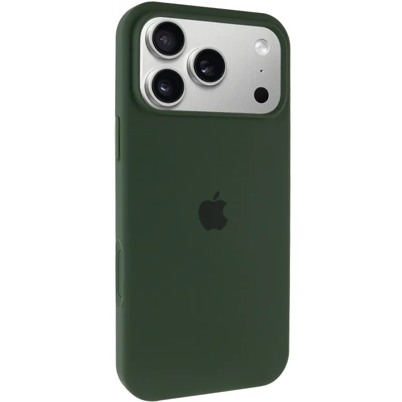 Чехол Silk Full Protective (AA) для Apple iPhone 18 Pro Max – Зеленый / Cyprus Green. Фото 1 из 5