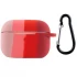 Силіконовий футляр Colorfull для навушників AirPods Pro – Рожевий / Червоний. Фото 1 з 4