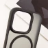 TPU+PC чохол Blueo Skin Friendly Frosted with MagSafe для Apple iPhone 16 Pro – Чорний. Фото 11 з 14