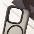 TPU+PC чехол Blueo Skin Friendly Frosted with MagSafe для Apple iPhone 16 Pro Max – Черный / Black. Фото 12 из 15