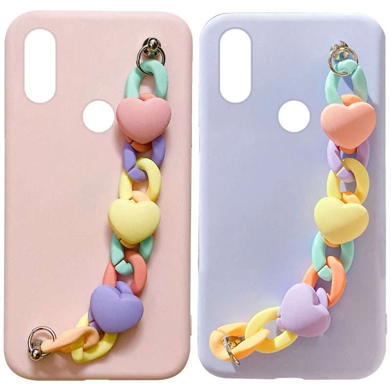 

Чохол Heart з ланцюгом на Huawei P Smart+ (nova 3i)