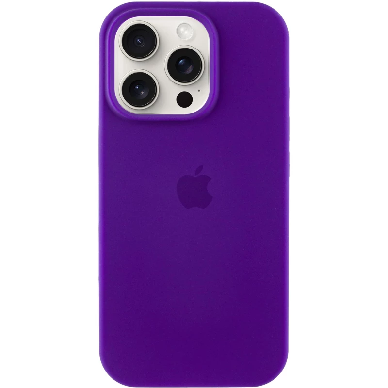 Чохол Silicone Case з закритим низом на Apple iPhone 13 Pro Max (6.7") – Фіолетовий / Ultra Violet. Фото 2 з 9