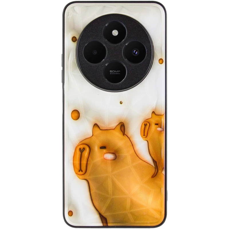 Чехол Prisma Plush для Xiaomi Redmi 14C / Poco C75 – Capybara. Фото 4 из 10