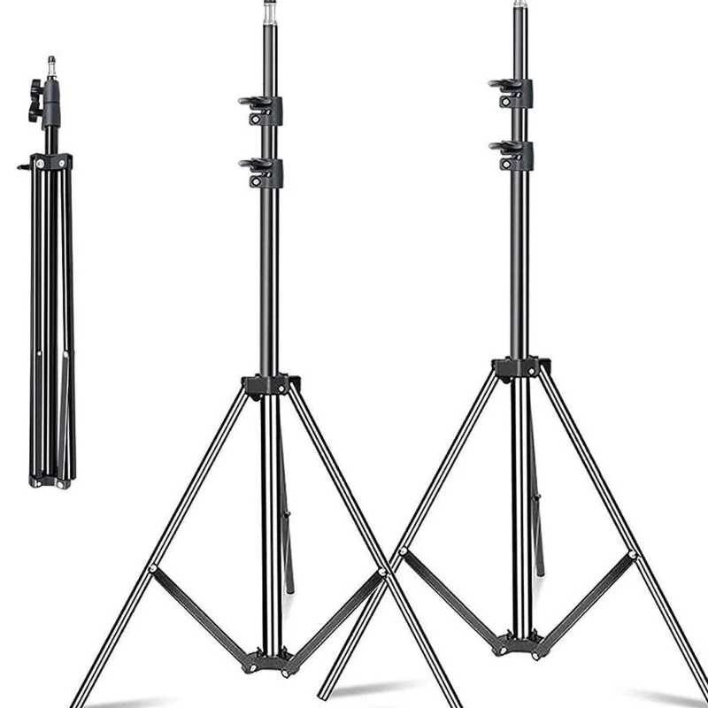 Штатив NeePho NP-9988 для зйомки 75-210 посилений з кріпленням різьблення 1/4дюйма – Black. Фото 3 з 4