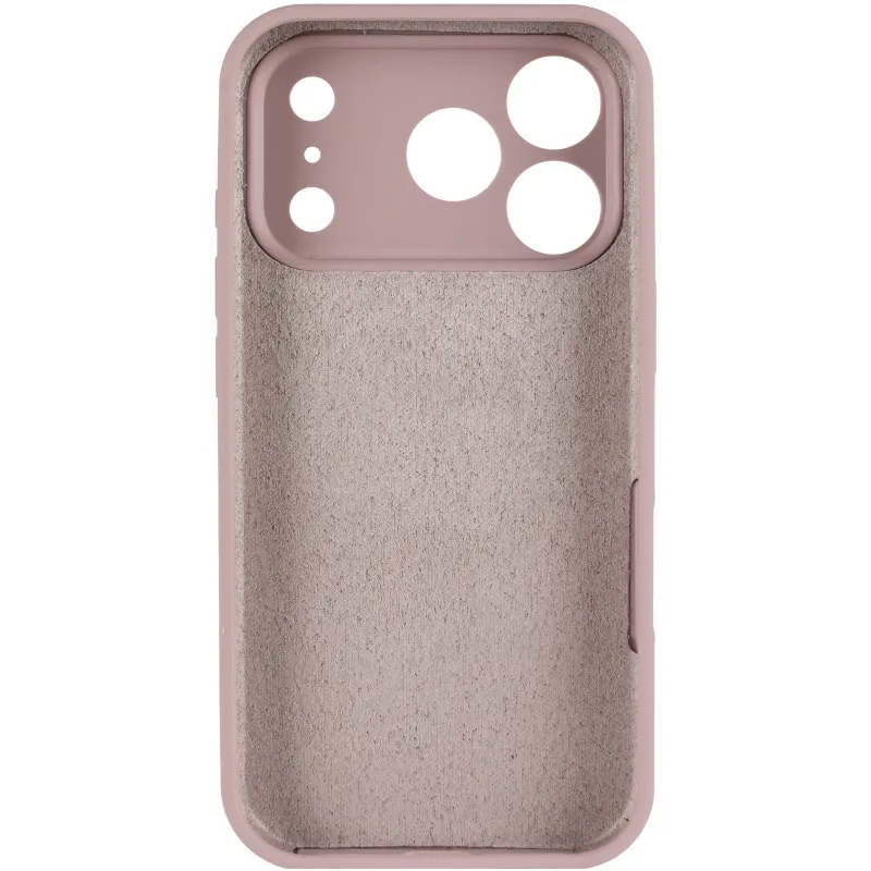 Чехол Silk Full Camera Protective (AA) NO LOGO для Apple iPhone 17 Pro Max (6.9") – Серый / Lavender. Фото 3 из 5