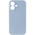 Чехол Silk Full Camera Protective (AA) NO LOGO для Apple iPhone 16 – Голубой / Sweet Blue. Фото 3 из 8