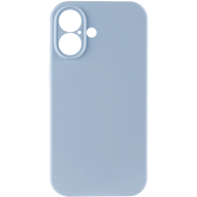 Чохол Silk Full Camera Protective (AA) NO LOGO для Apple iPhone 16 Plus – Блакитний / Sweet Blue. Фото 3 з 8
