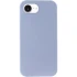 Чохол з закритим низом Silicone Case на Apple iPhone 16e (6.1") – Блакитний / Lilac Blue. Фото 1 з 3
