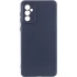 Цветной силиконовый чехол GETMAN с закрытой камерой на Samsung Galaxy S24 FE – Синий / Midnight Blue. Фото 1 из 4