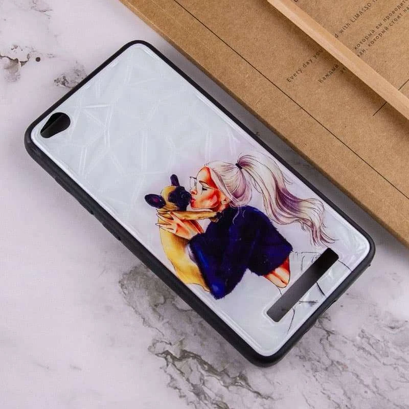 Скляний чохол Prisma Ladies на Xiaomi Redmi 4a – Dog. Фото 3 з 4