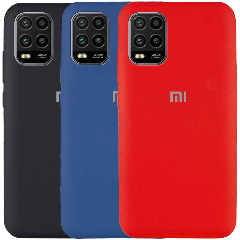 

Чохол Silicone Case з закритим низом на Xiaomi Mi 10 Lite