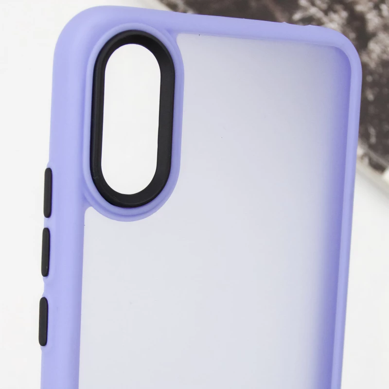 Чехол TPU+PC Lyon Frosted на Oppo A60 – Purple. Фото 4 из 6