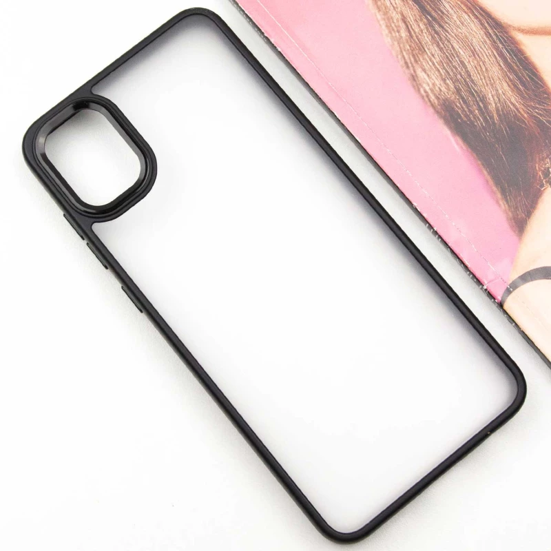 Захистний чохол TPU+PC матовий на Samsung Galaxy A05 – Black. Фото 4 з 11