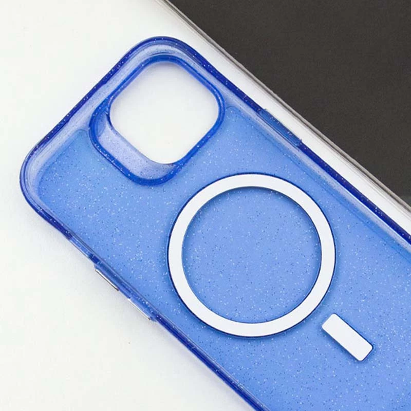 Зоряний чохол з MagSafe на Apple iPhone 15 (6.1") – Blue. Фото 12 з 12