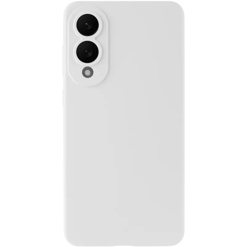 Чехол Silicone Case Lakshmi Premium з закритою камерою на Samsung Galaxy S25 Edge – Белый / White. Фото 3 из 6