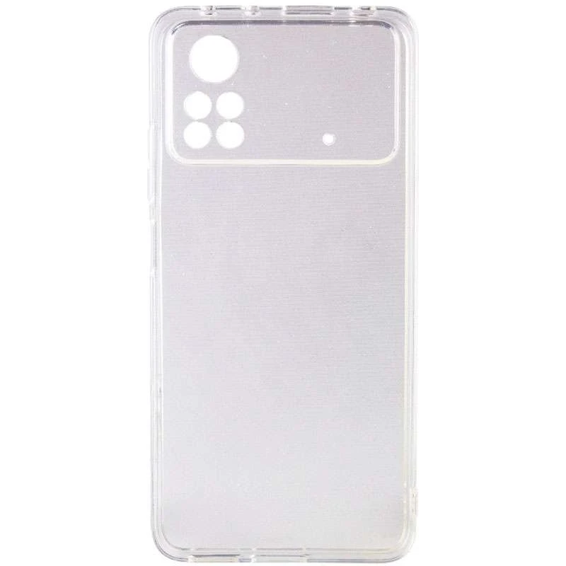 Силіконовий чохол Molan Cano Jelly Sparkle на Xiaomi Poco X4 Pro 5G – Прозорий. Фото 4 з 7