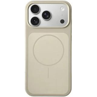 Чехол Silk Duo Color (AA) NO LOGO with Magnetic Fit для Apple iPhone 17 Pro Max (6.9") — Antigue White