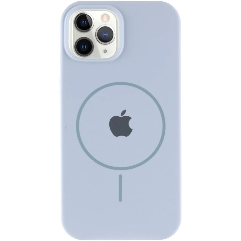 Чохол Silicone Armor Max with MagSafe для Apple iPhone 11 Pro (5.8") – Блакитний / Lilac Blue. Фото 4 з 9