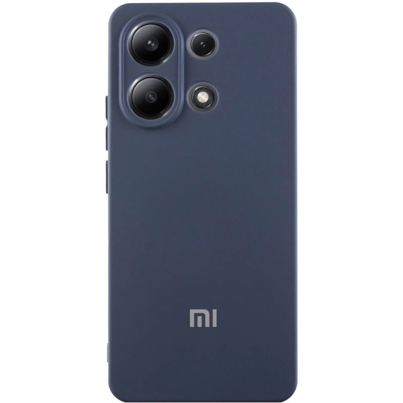 Силіконовий чохол Cover Lakshmi з захистом камери для Xiaomi Redmi Note 13 5G – Синій / Midnight blue. Фото 1 з 4