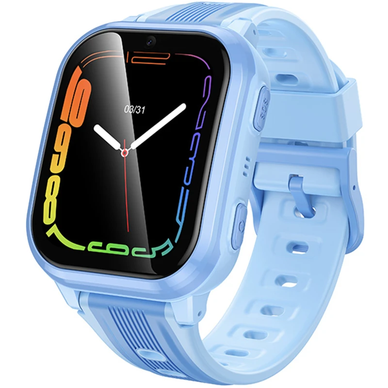 Дитячий cмарт-годинник Hoco Y108 4G with call function – Blue. Фото 1 з 3