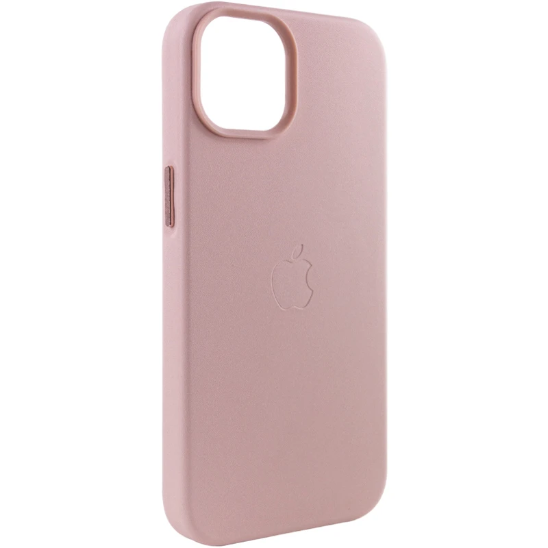 Шкіряний чохол Silicone Case Soft з MagSafe на Apple iPhone 14 (6.1") – Sand Pink. Фото 5 з 8