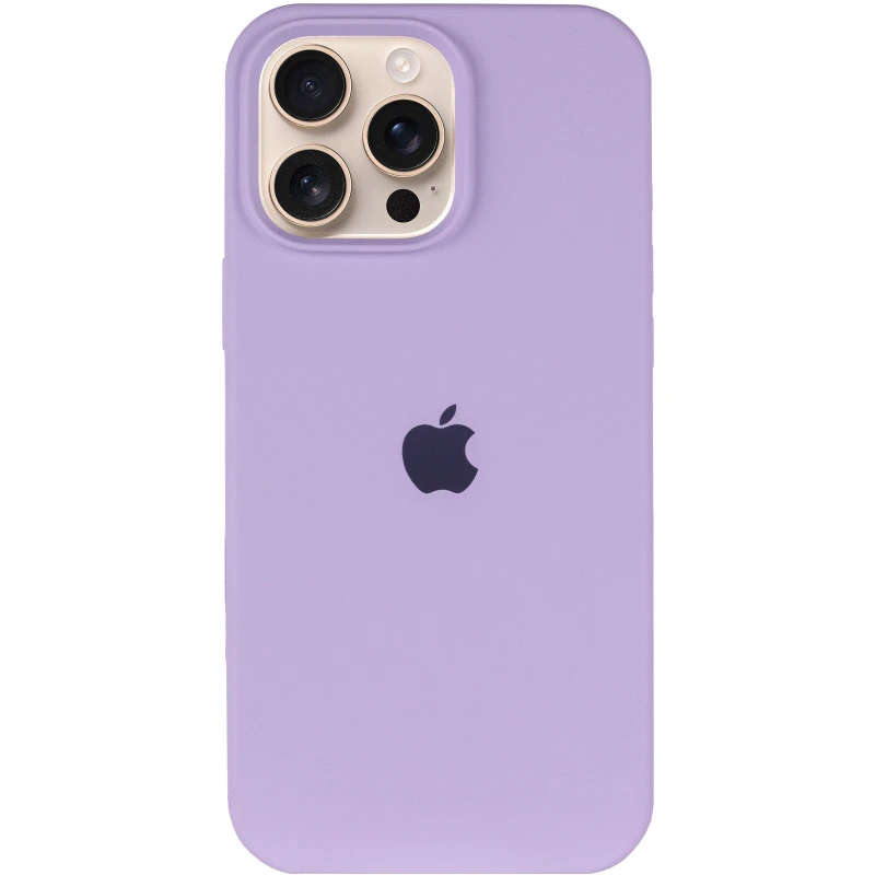 Чохол Silicone Case з закритим низом на Apple iPhone 13 Pro (6.1") – Бузковий / Lilac. Фото 3 з 7