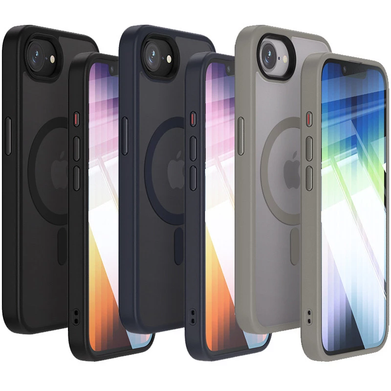 Кольоровий TPU+PC з металевими кнопками та MagSafe на Samsung Galaxy S24 фото 2 з 5