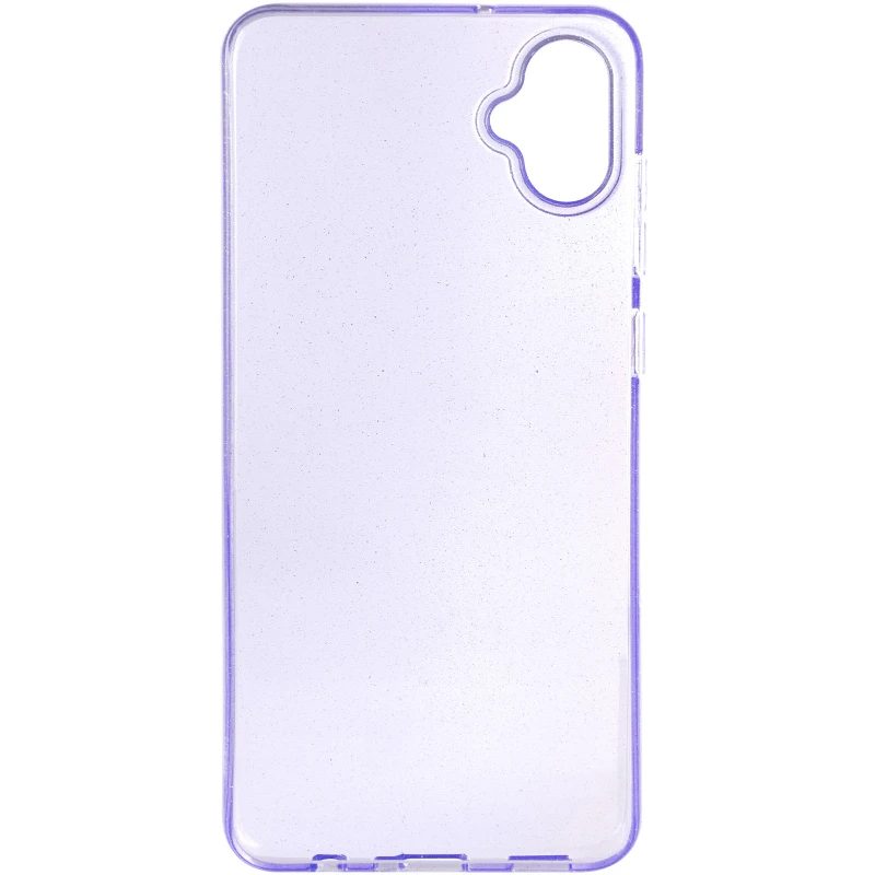 Блискучий силіконовий чохол на Samsung Galaxy A05 – Purple. Фото 6 з 10