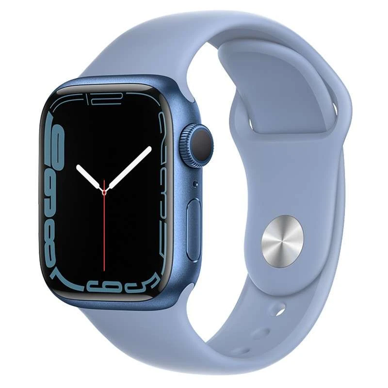 

Ремінець Hoco WA01 Flexible series Apple watch (38/40/41mm) (Misty Blue)