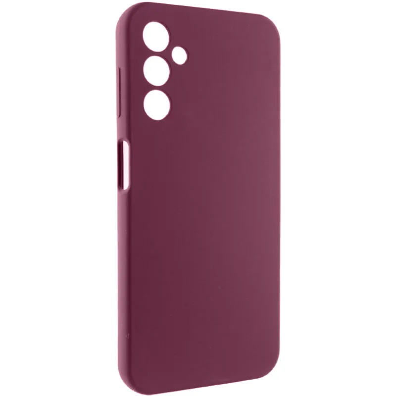Чехол Silicone Case Lakshmi Premium з закритою камерою на Xiaomi POCO X8 Pro – Бордовый / Plum. Фото 1 из 1