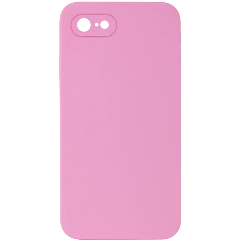 Чохол Silicone Case Square L з захистом камери на Apple iPhone 7 / 8 (4.7") – Рожевий / Light pink. Фото 1 з 3