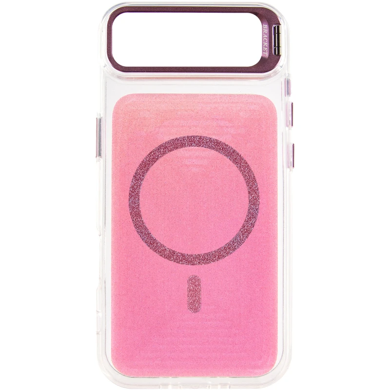 Чехол TPU+PC Jewel Sparkle with MagSafe для Apple iPhone 17 Air (6.5") – Pink Ruby. Фото 4 из 8