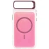 Чехол TPU+PC Jewel Sparkle with MagSafe для Apple iPhone 17 Air (6.5") – Pink Ruby. Фото 4 из 8