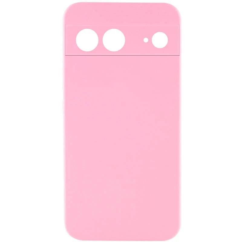 Чехол Silicone Case Lakshmi Plus с закрытой камерой для Google Pixel 8 – Розовый / Pink. Фото 1 из 2