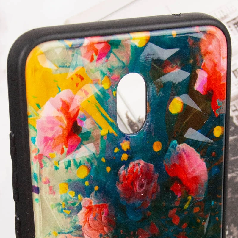 Скляний чохол Prisma Ladies на Xiaomi Redmi 8a – Peonies. Фото 7 з 7