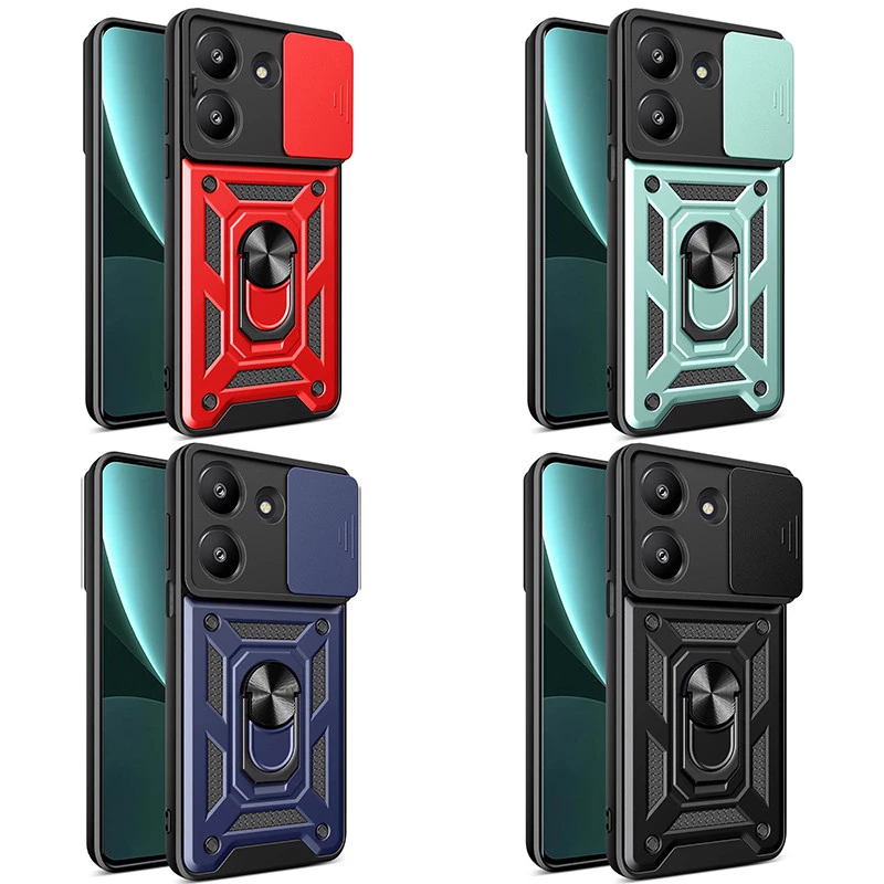 Протиударний чохол Serge Ring з захистом камери на Xiaomi Poco M7 pro 5G фото 1 з 2