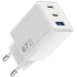 МЗП WIWU G026 Cube PD67W+QC3.0 GaN (1USB-A/2C) – White. Фото 1 з 4