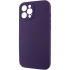 Чохол Silk Full Camera Protective (AA) NO LOGO для Apple iPhone 12 Pro Max (6.7") – Фіолетовий / Elderberry. Фото 3 з 6