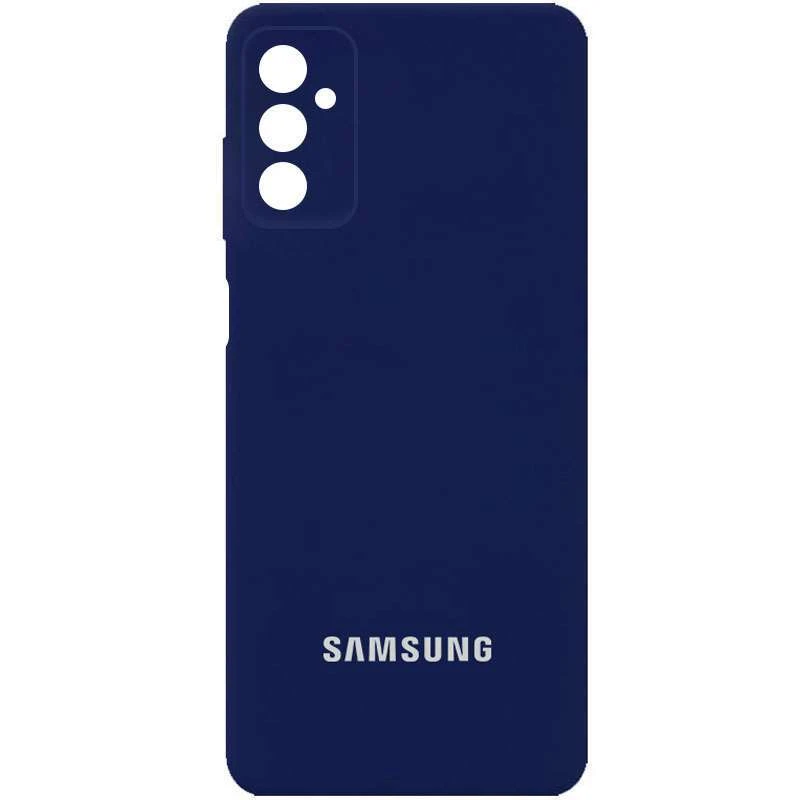 

Чохол Silicone Case з закритим низом та захистом камери на Samsung Galaxy A04s (Темно-синій / Midnight blue)