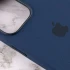 Чохол Silicone case (AAA) with Magsafe and Animation для Apple iPhone 13 Pro (6.1") – Синій / Abyss Blue. Фото 6 з 7