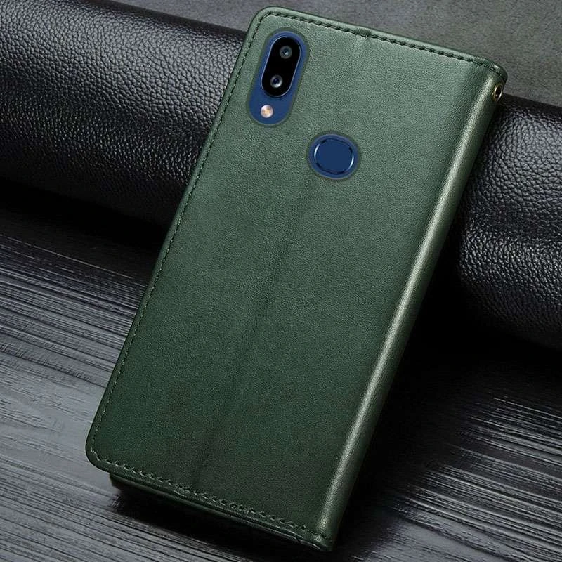 Чохол-книжка GETMAN галант на Samsung Galaxy A10s – Зелений. Фото 5 з 5