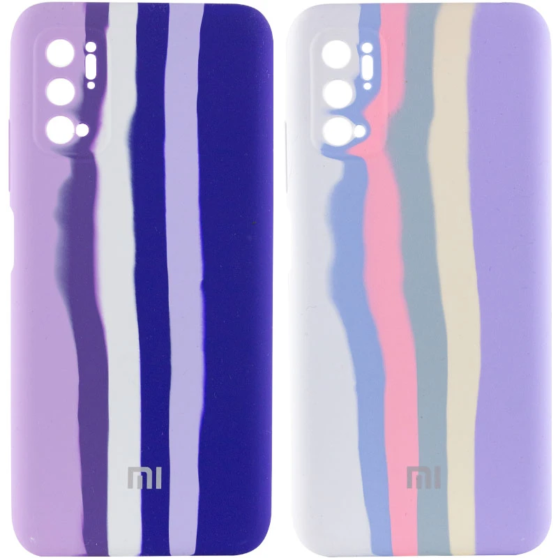 

Чохол Silicone Case Райдуга з закритим низом на Xiaomi Redmi Note 10 5G