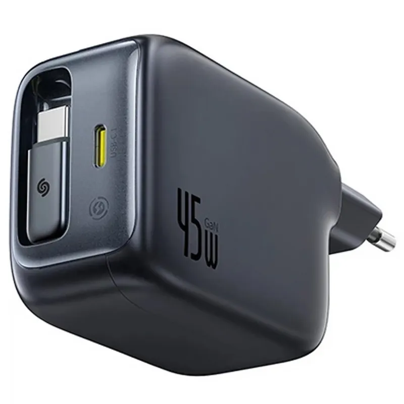 МЗП Baseus EnerCore CJ11 PD45W with retractable cable (2USB-C) (E0120G) фото 1 з 1