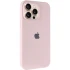 Чохол Silicone Case з закритим низом на Apple iPhone 15 Pro (6.1") – Рожевий / Chalk Pink. Фото 3 з 8