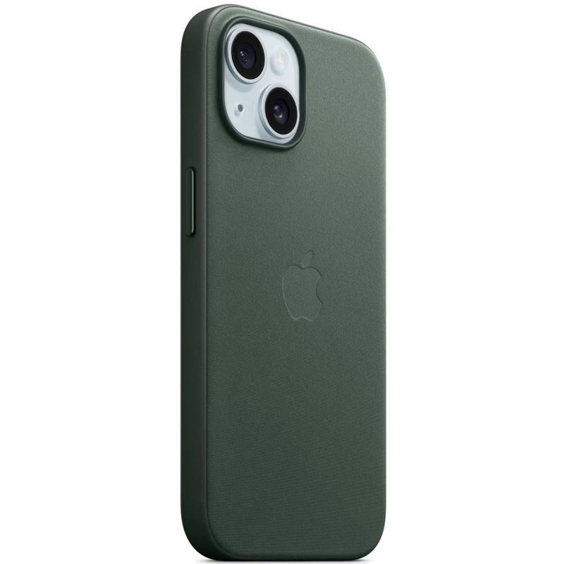 Чехол FineWoven with MagSafe для Apple iPhone 15 Plus (6.7") – Ever Green. Фото 2 из 3