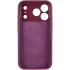 Чохол Silicone Case з захистом камери на Apple iPhone 17 Pro Max (6.9") – Бордовий / Plum. Фото 4 з 6